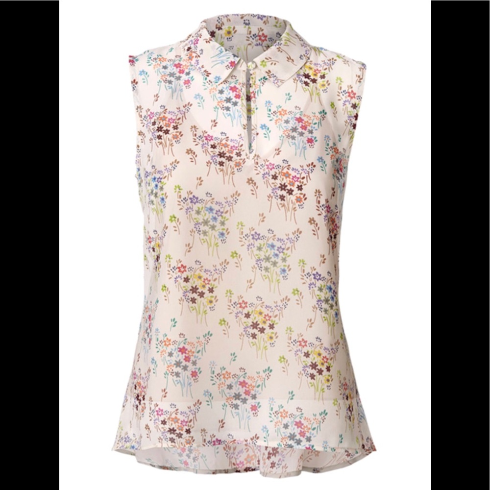 CAbi Essential Blouse & Cami XL